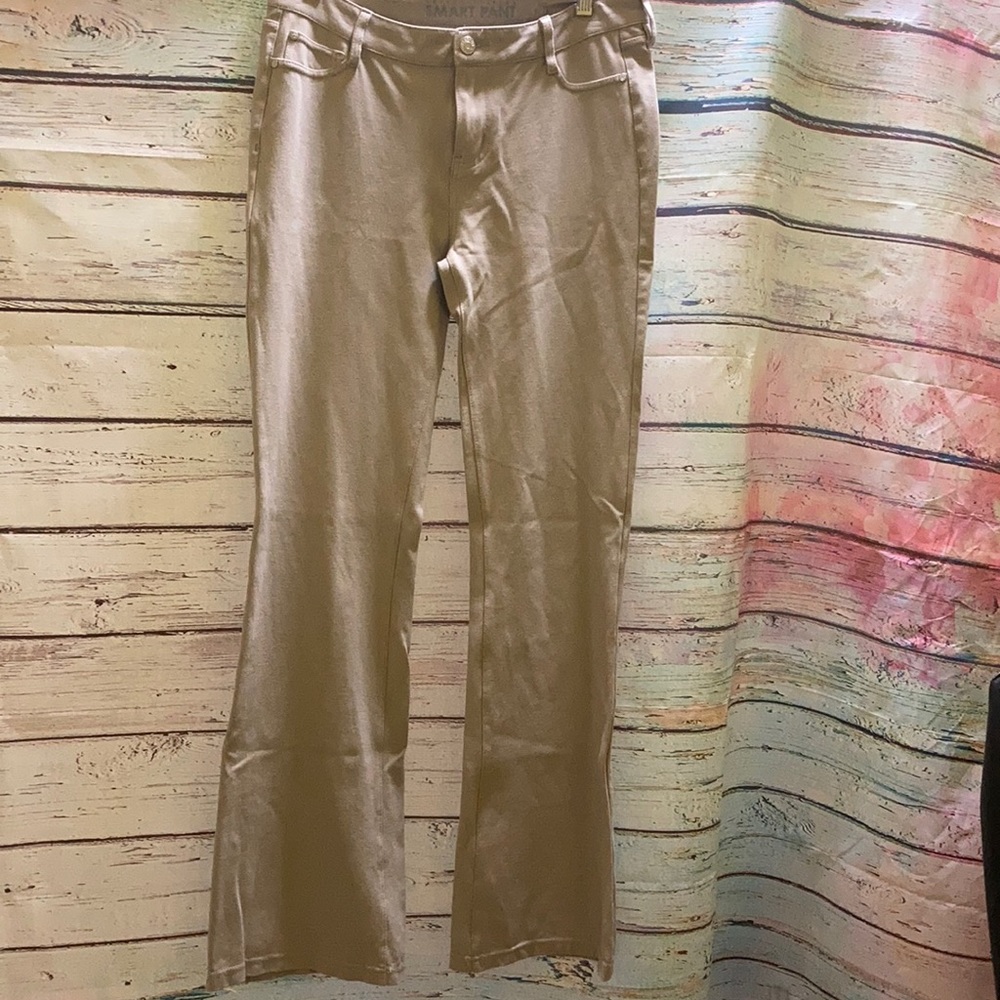 Celebrity Pink Beige Bell Bottom Pants